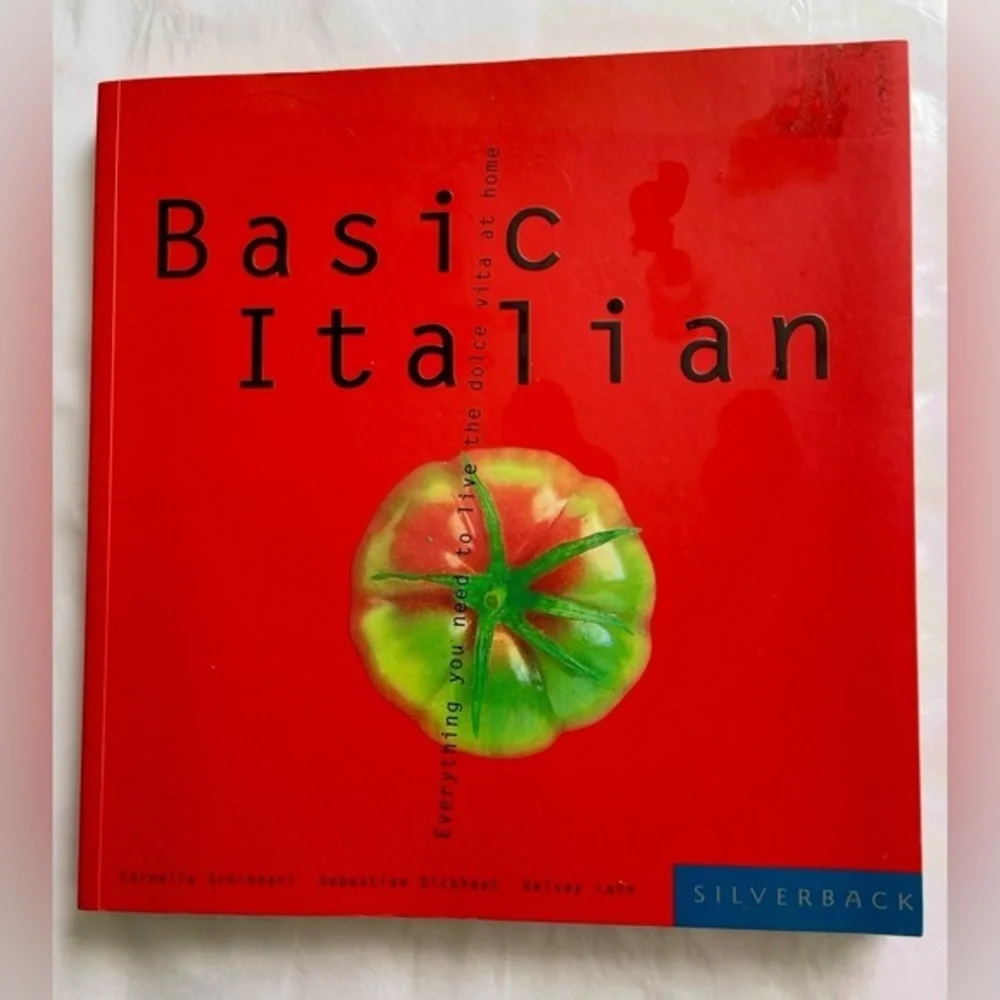 Unused! Basic Italian CookBook Baking Dolce Vita by Silverback